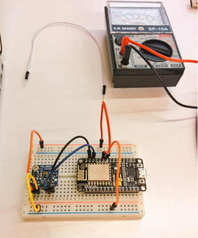 An ESP8266 board